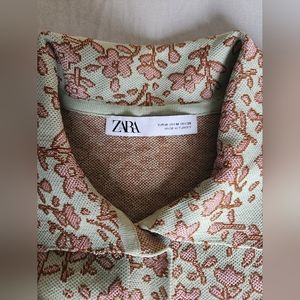 Jacquard Collard Shirt/top